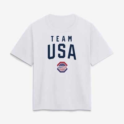 Team USA Women's Summer Games Taekwondo T-Shirt - White